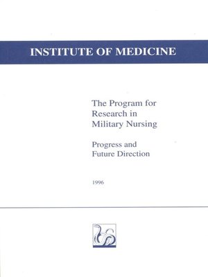 cover image of The Program for Research in Military Nursing